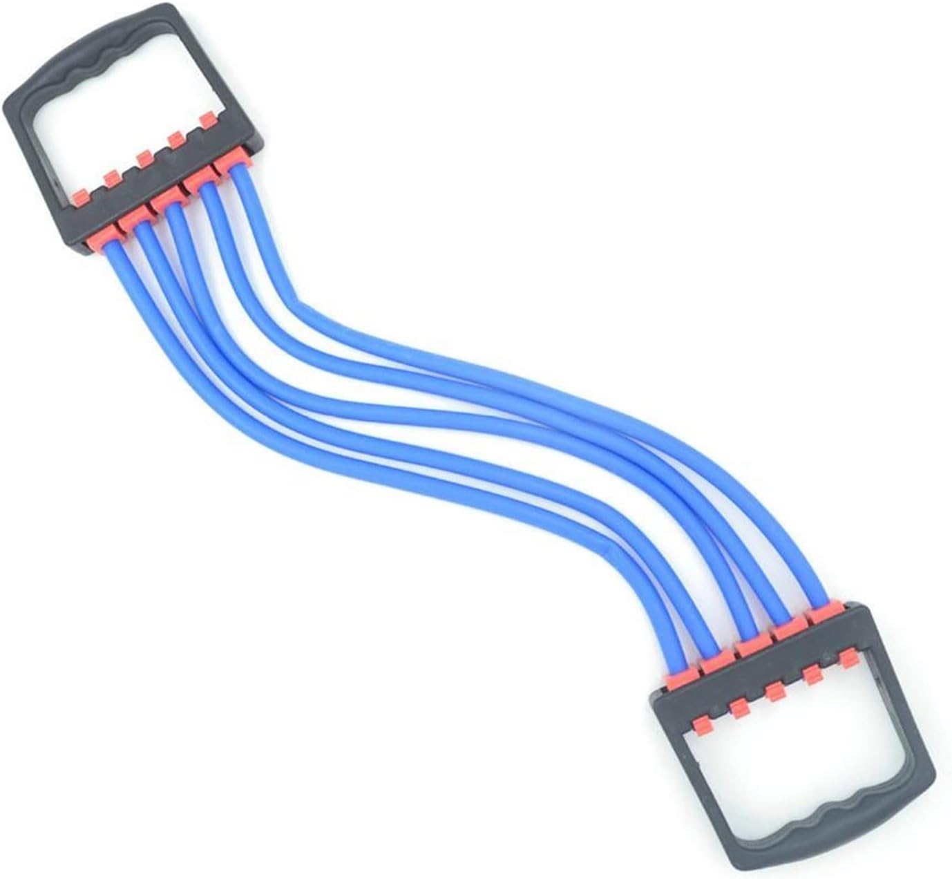 Chest Exerciser Adjustable Rubber Pull Rope Multifunctional Removable Chest Expander Yoga Supplies Fitness Equipment Accessories for Home Gym Stretchers