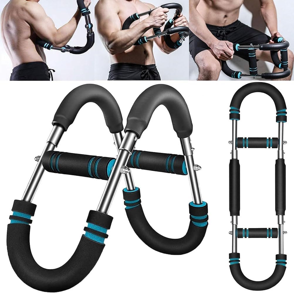 Adjustable  Twister Arm Trainer, Twister Arm Exerciser Chest Workout for Men, Chest Expander, Forearm Triceps Chest Enhanced Exercise Strengthener