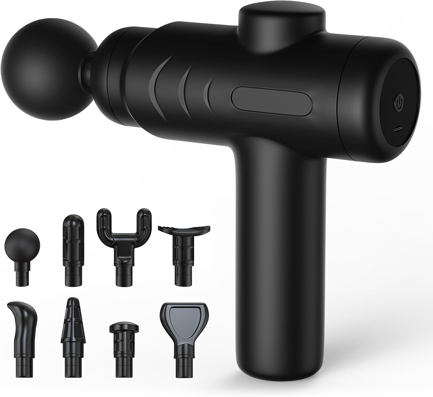 Massage Gun, Back Massager for Shoulder Back Leg Body Pain Relief, Massager Gun Deep Tissue for Athletes, Professional Muscle Massage, Quiet Portable Tool, Gifts for Women/Men/Wife/Husband