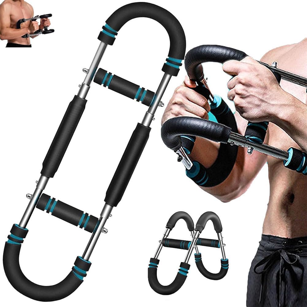 Portable , Twister Arm Trainer Home Workout Equipment, Muscular Strength Enhancer Expander, Triceps Chest Enhanced Exercise Strengthener