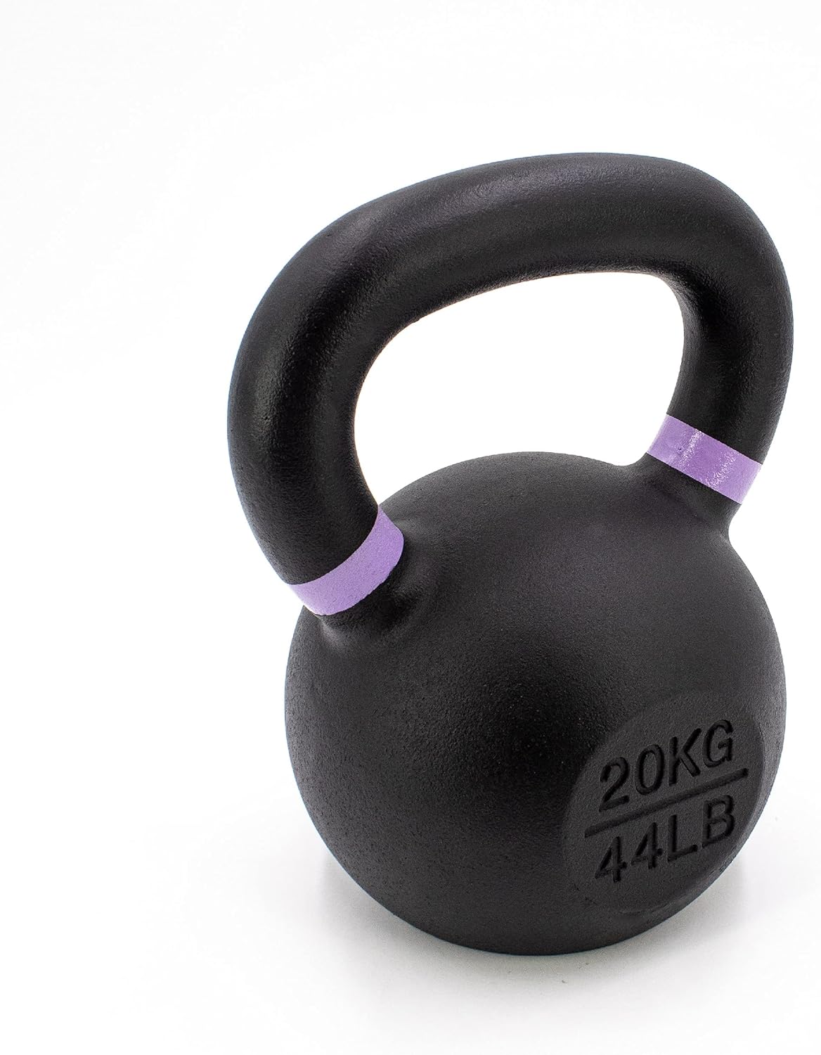 Cast Iron Kettlebell with LB and KG Markings - Premium Quality  Constructed from Cast Iron- Enhance Your Strength Training with this Versatile and Reliable Kettlebell